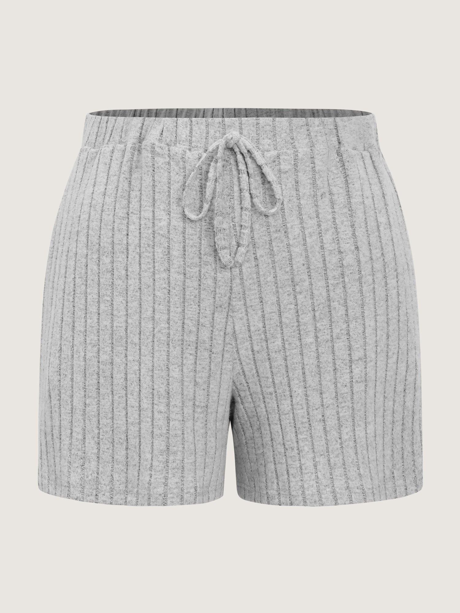 Stretchy-Fit Ribbed Texture Lounge Set