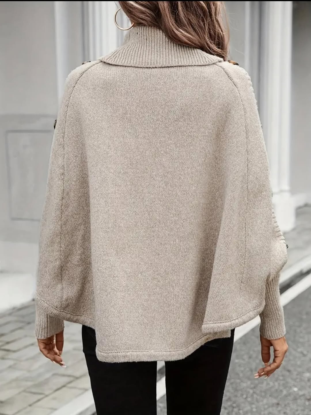 Women Turtleneck Knitted Casual Sweater