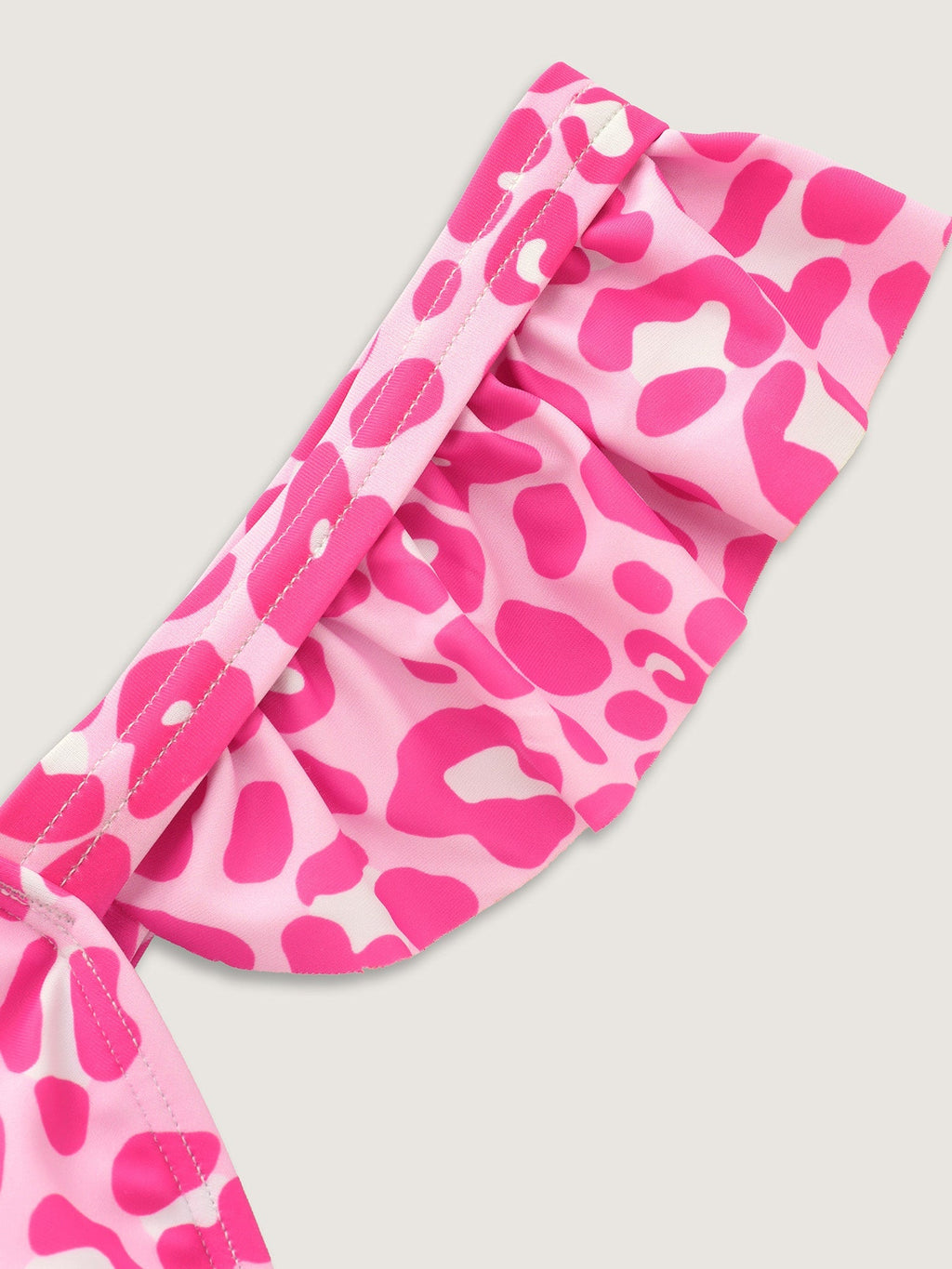 Flirty Leopard Print Swim Top