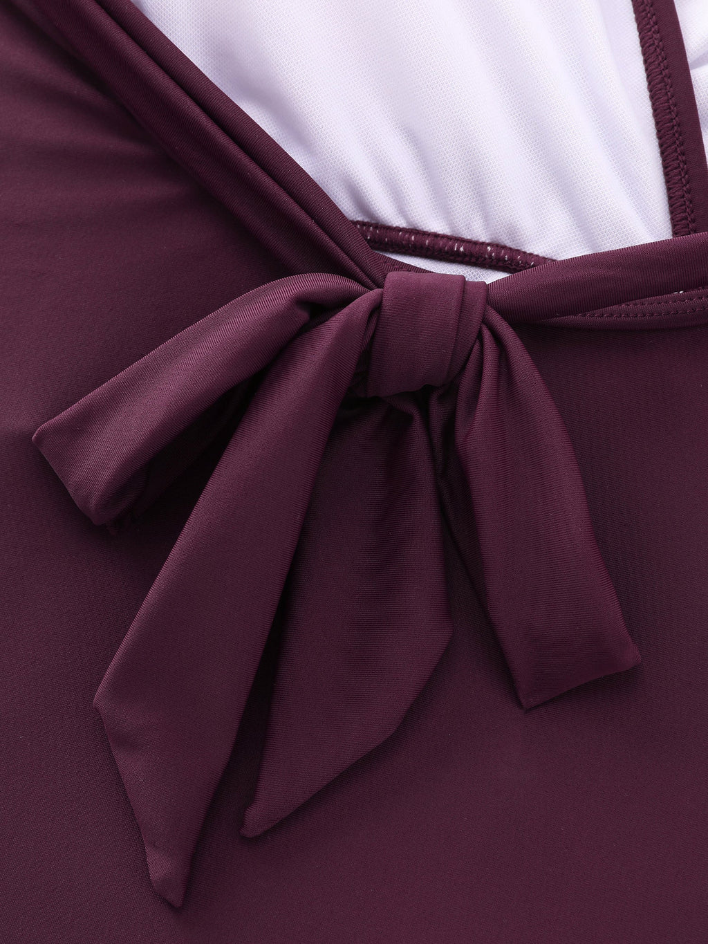 Tummy-Control Side Panel One-Piece Swimsuit