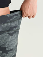 Geometric Print Stretchy Skinny-Fit Pants