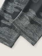 Geometric Print Stretchy Skinny-Fit Pants