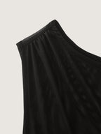 Supersoft Sheer Neckline Tank Top