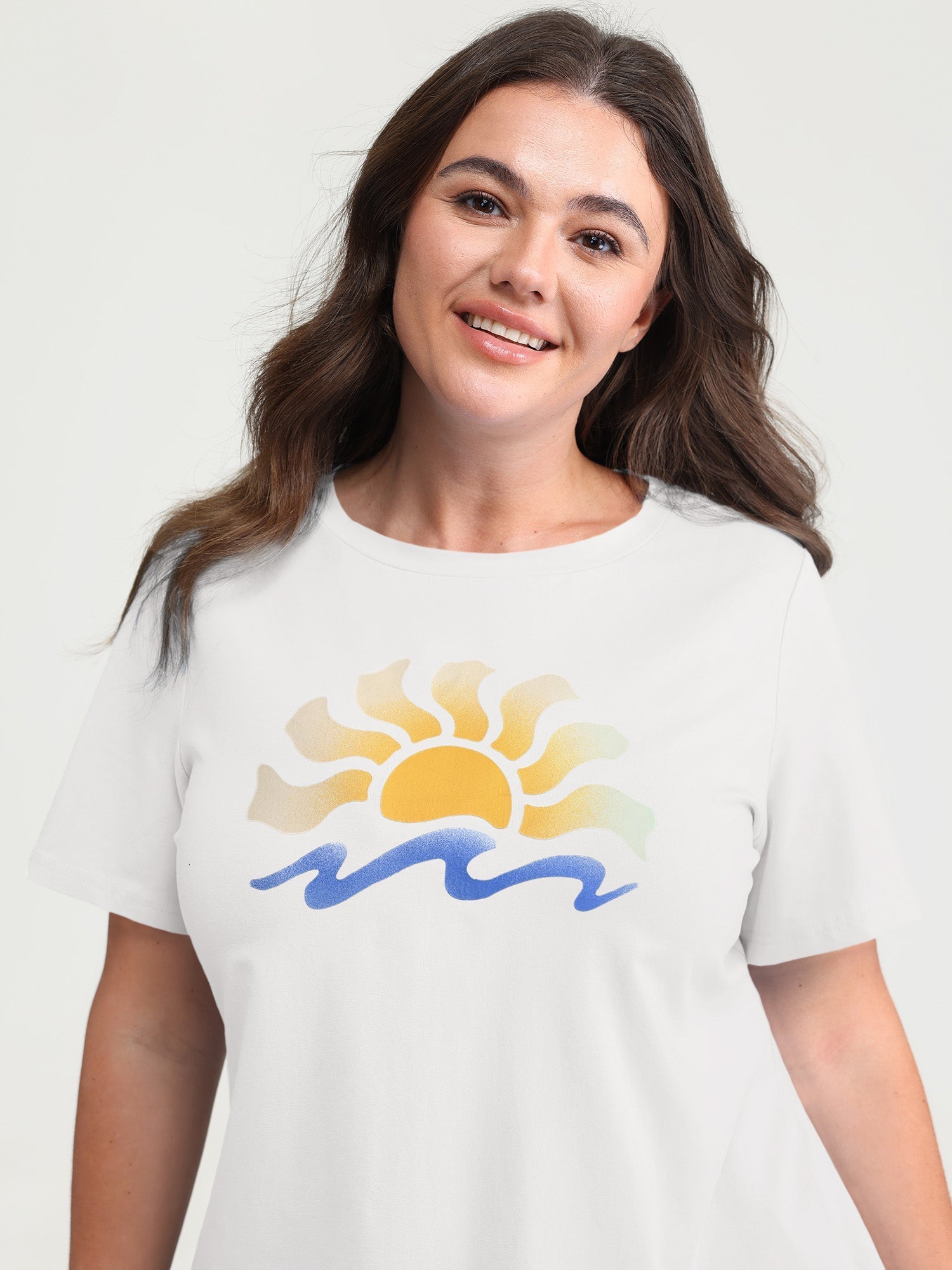Cotton Sun Approved Crew Neck T-Shirt