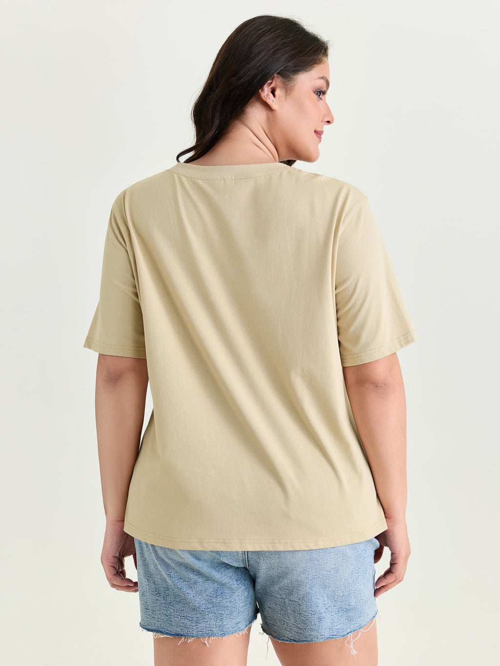 Cotton Vacation-Ready Print T-Shirt