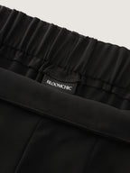 Classic Pleated Wide-Leg Pants
