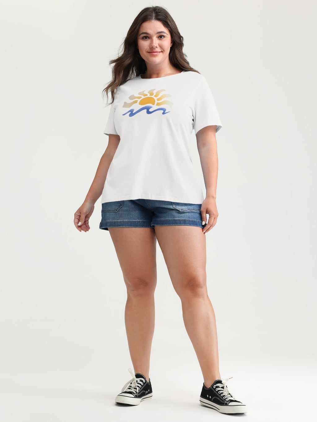 Cotton Sun Approved Crew Neck T-Shirt