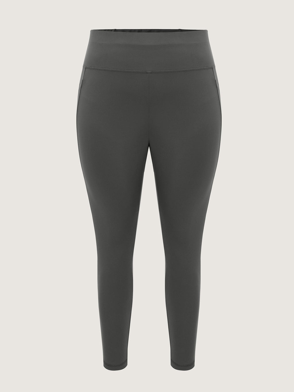 Stretchy Wide Waistband Pocket Leggings