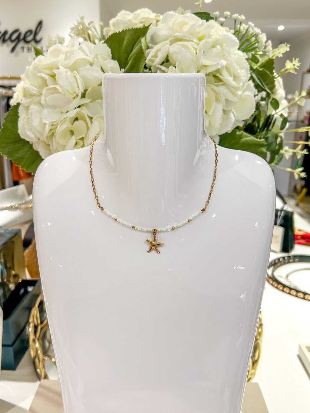 Gold Beaded Necklaces (12 Styles)