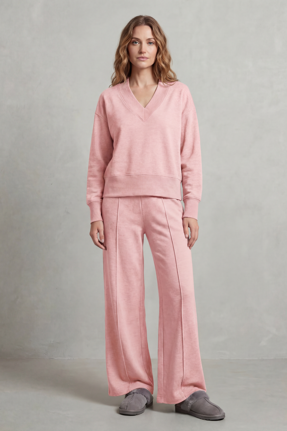 Allia – Relaxed fit – Wide-leg lounge set